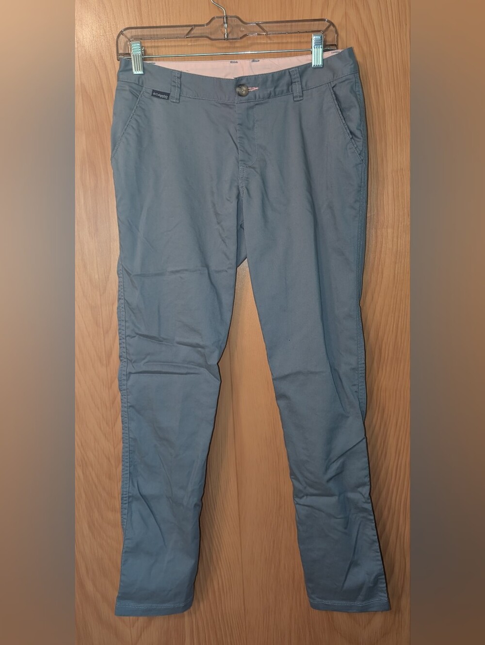 Women's Blue Casual Chinos - Slim Fit